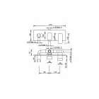 Design Bruserarmatur med 3-vejs omskifter Made in Italy - Sika Viadurini