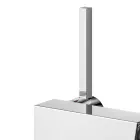 Bidet etgrebs blandingsbatteri med firkantet designafløb - Erik Viadurini