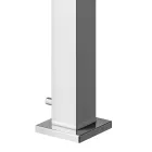 Firkantet design messing 1-grebs håndvaskarmatur - Erik Viadurini