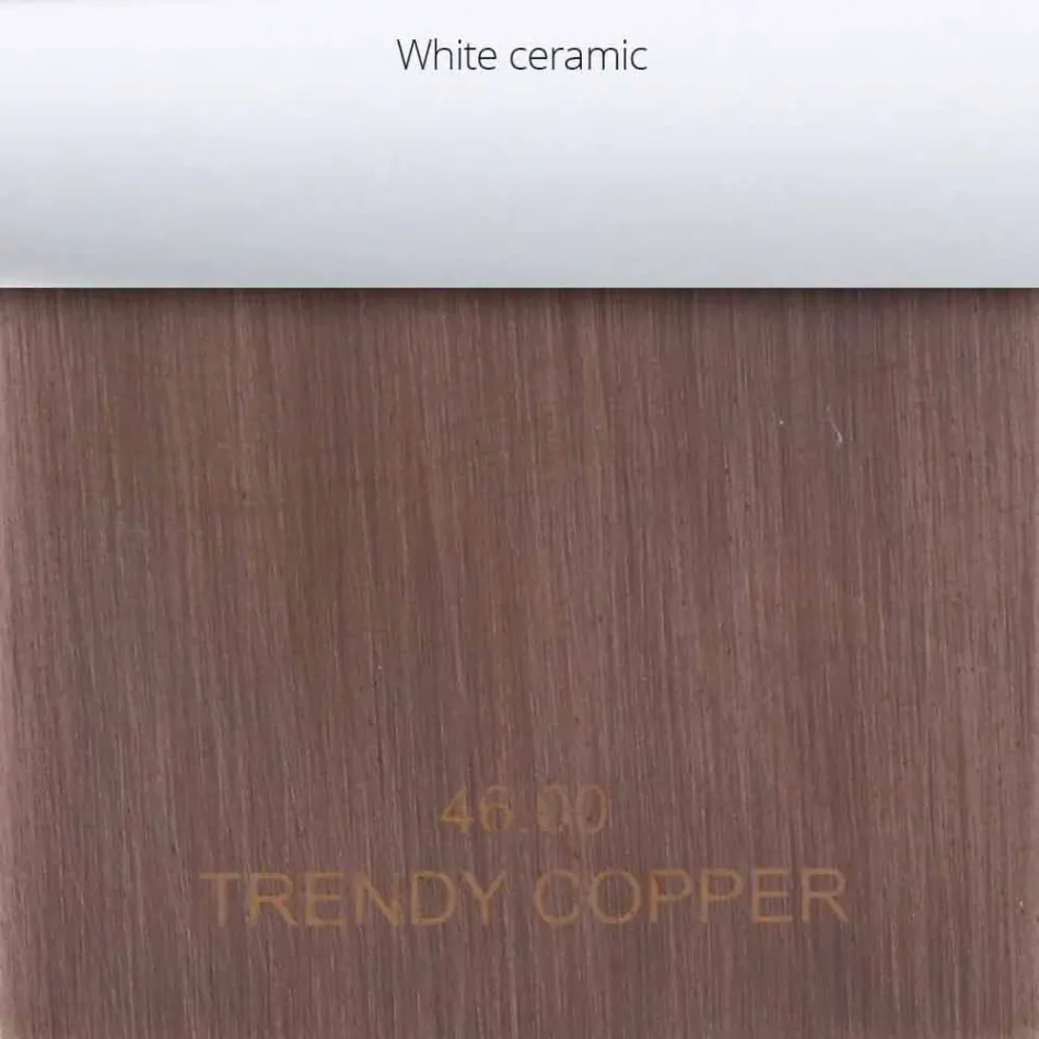 Klassisk messing badekarhane fremstillet i Italien - Riko Viadurini