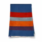 Runner for italiensk kunst produceret og håndmalet i hamp unikt stykke - mærker Viadurini