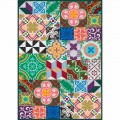 Farverigt design bordløber i pvc og polyester med fantasy - Timio