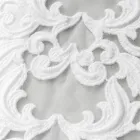 Bordløber i hør med hvid blonde italiensk luksuskvalitet - Farnese Viadurini