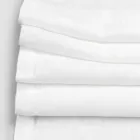 Bordløber i hør med hvid blonde italiensk luksuskvalitet - Farnese Viadurini