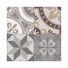 Mønstret bordløber i Pvc og moderne polyester - Malia Viadurini