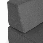 Moderne design udendørs hjørne lounge i homemotion stof - Benito Viadurini