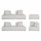 Moderne design udendørs hjørne lounge i homemotion stof - Benito Viadurini