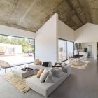 Moderne design udendørs hjørne lounge i homemotion stof - Benito Viadurini