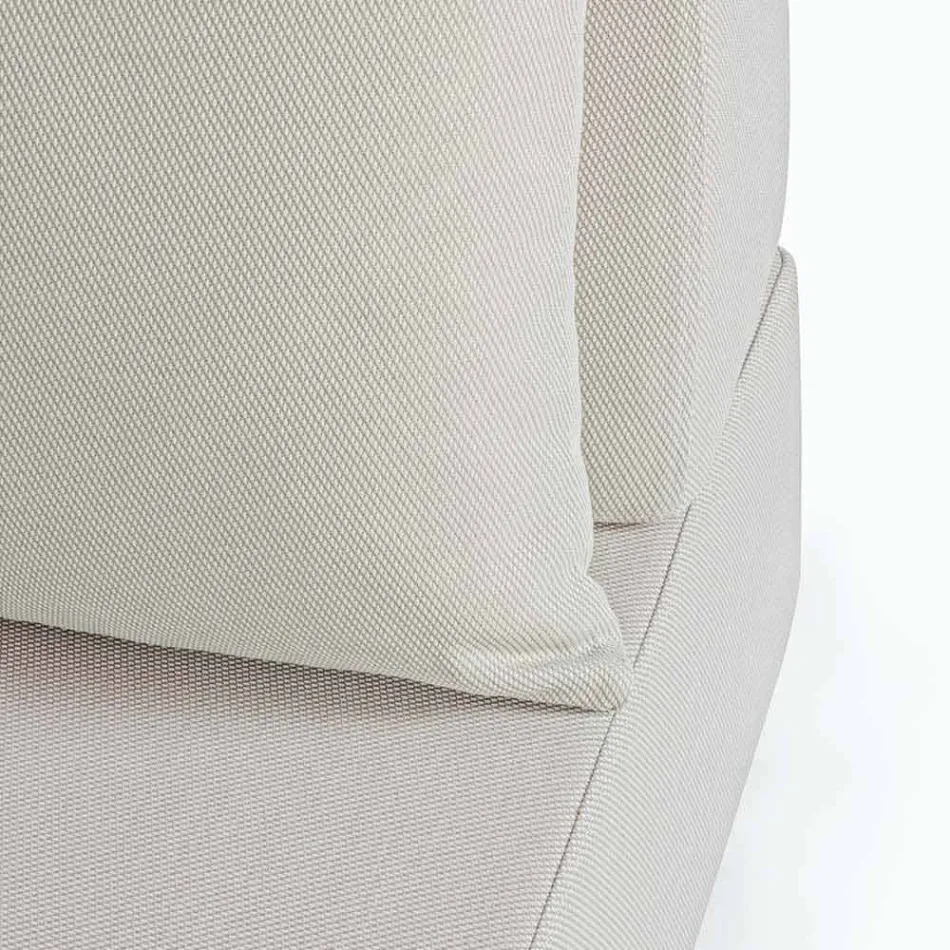 Moderne design udendørs hjørne lounge i homemotion stof - Benito Viadurini