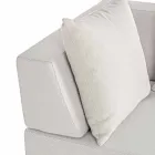 Moderne design udendørs hjørne lounge i homemotion stof - Benito Viadurini