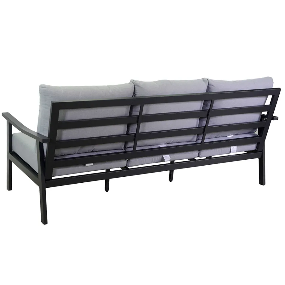 Stue bestående af 1 sofa, 2 lænestole og 1 sofabord - Ticket Viadurini