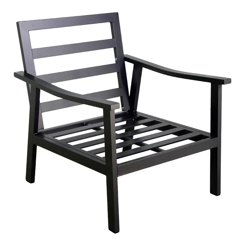 Stue bestående af 1 sofa, 2 lænestole og 1 sofabord - Ticket Viadurini