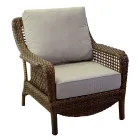 Stue bestående af 2 lænestole, 1 sofa og 1 sofabord - parasol Viadurini