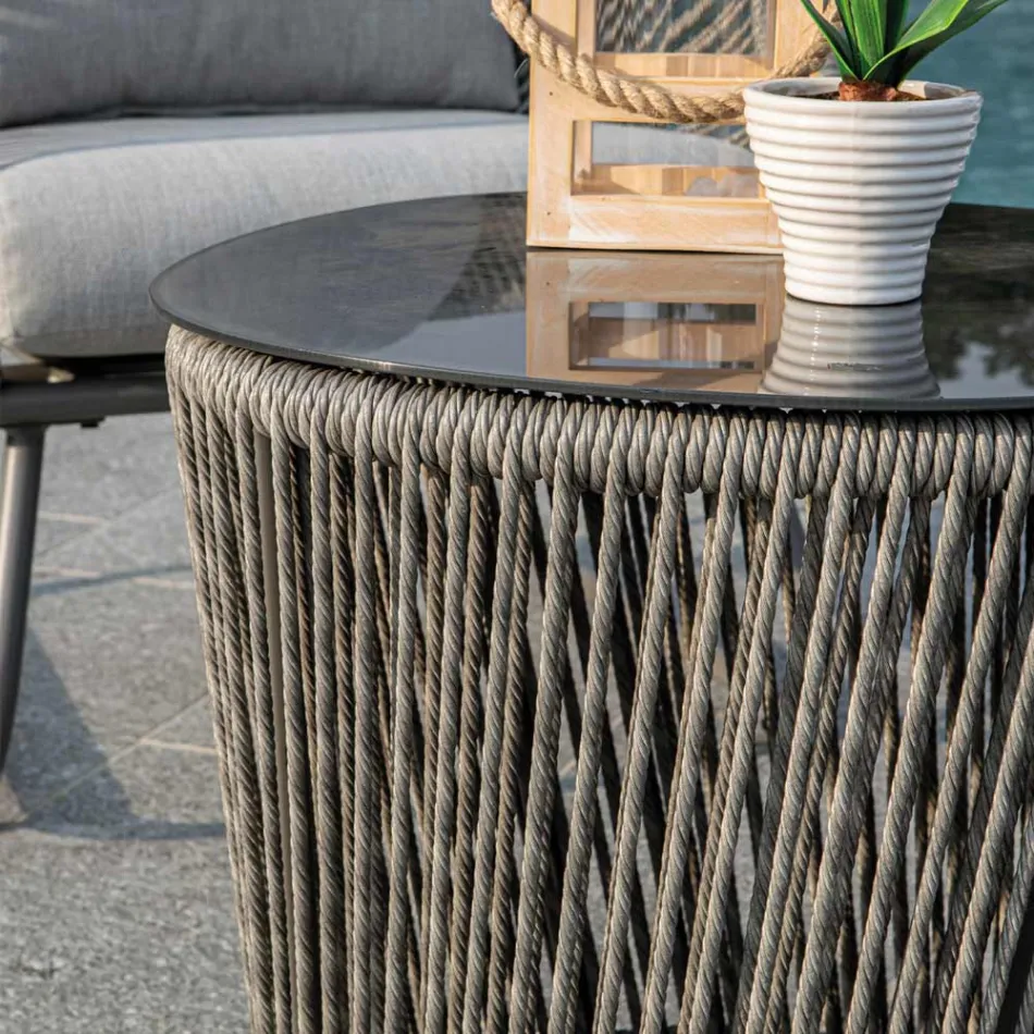 Stue bestående af 2 lænestole med sofabord - Kuffert Viadurini