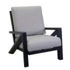 Stue bestående af sofa, sofabord og lænestole med fodstøtte - Opslagstavle Viadurini