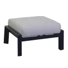 Stue bestående af sofa, sofabord og lænestole med fodstøtte - Opslagstavle Viadurini