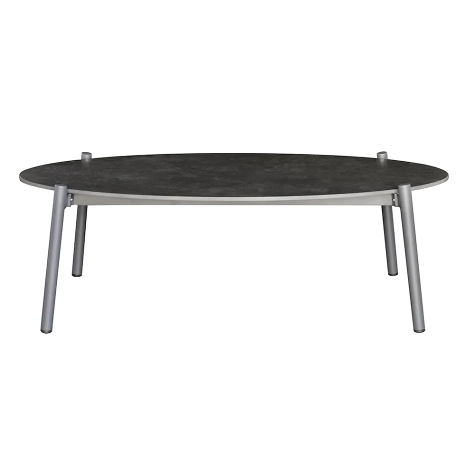 Udendørs stue med hynder og afrundede armlæn - Zenith Viadurini