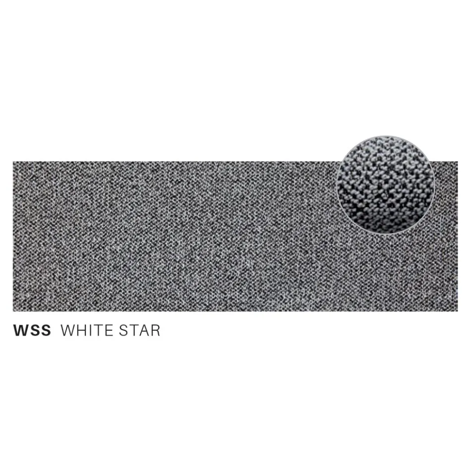 Udendørs stue med sofa og 2 lænestole i stof Made in Italy - Suki Viadurini