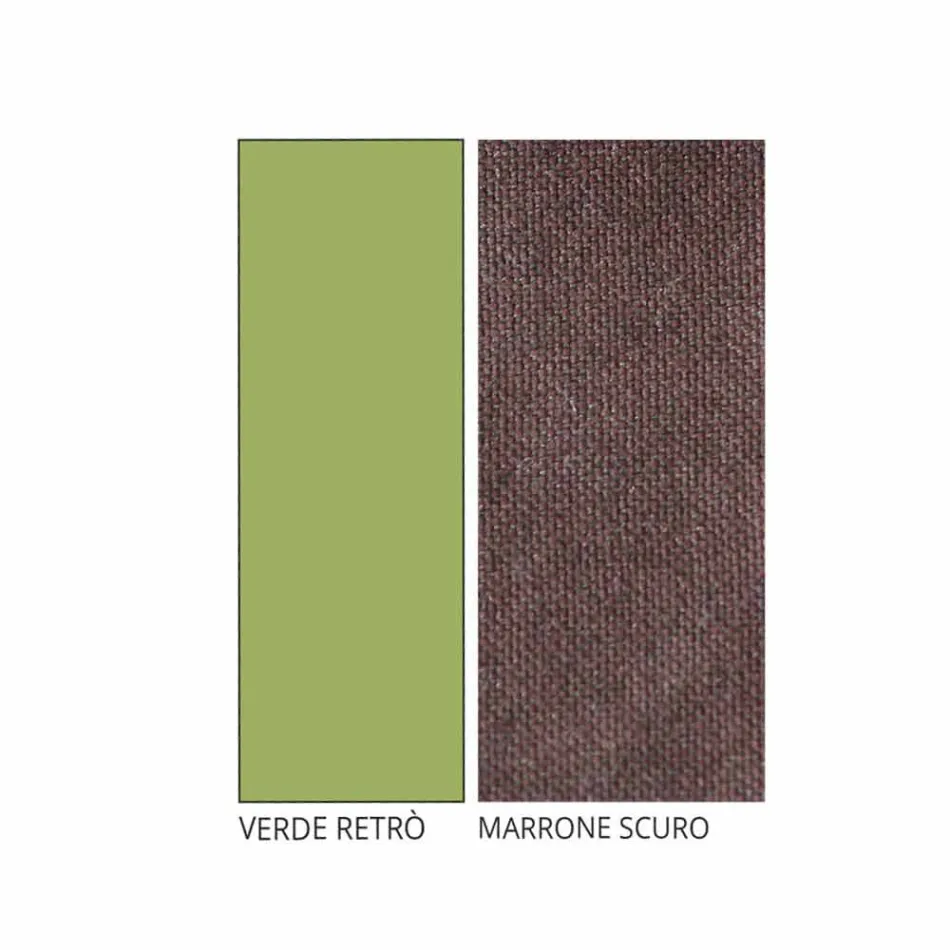 Udendørslounge med håndlavet jernkonstruktion fremstillet i Italien - Melinda Viadurini