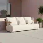 Havestue med sofa, 2 lænestole og sofabord - Montorio Viadurini