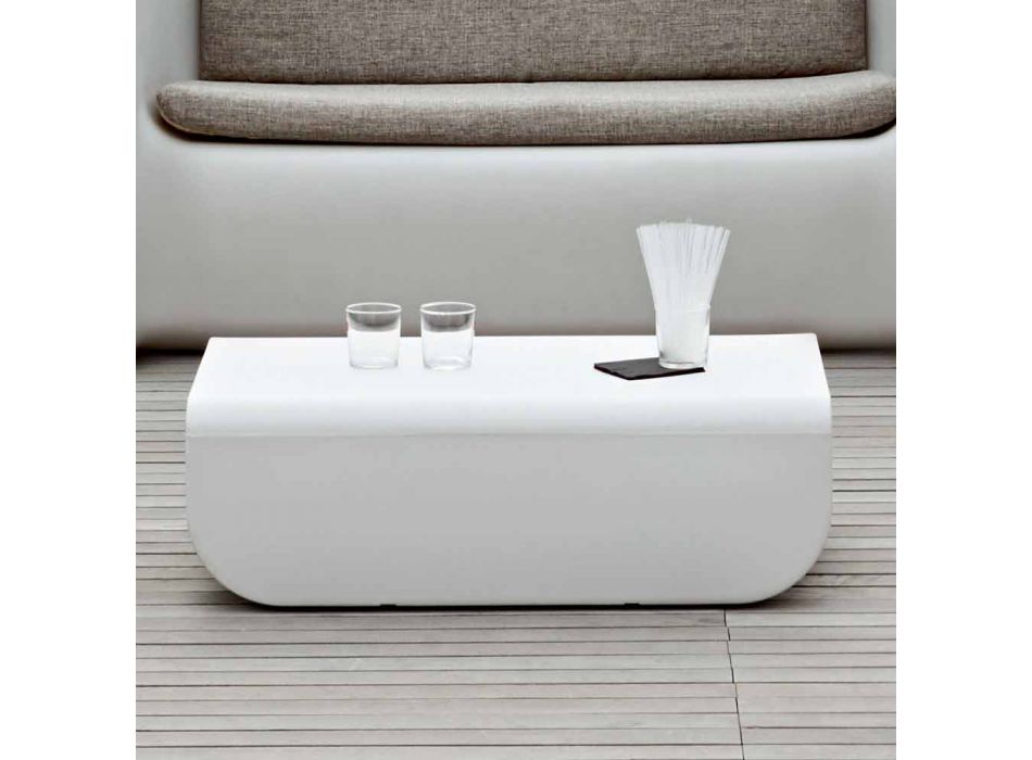 Lavet i Italien Design Garden Lounge, Sofa og Sofabord - Nova by Myyour Viadurini