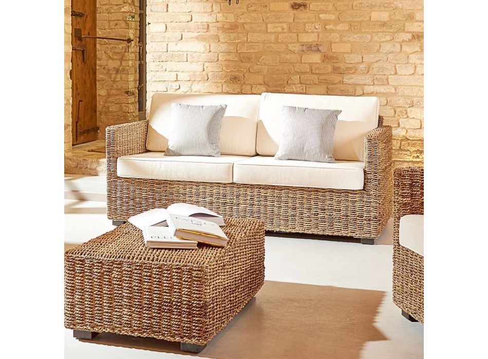 Abaca Garden Lounge komplet med puder - Raziel Viadurini