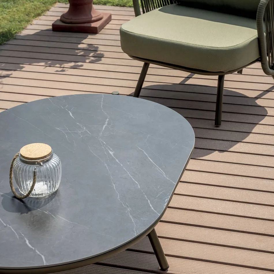 Rød eller grøn havestue i aluminium - Regalrise Viadurini