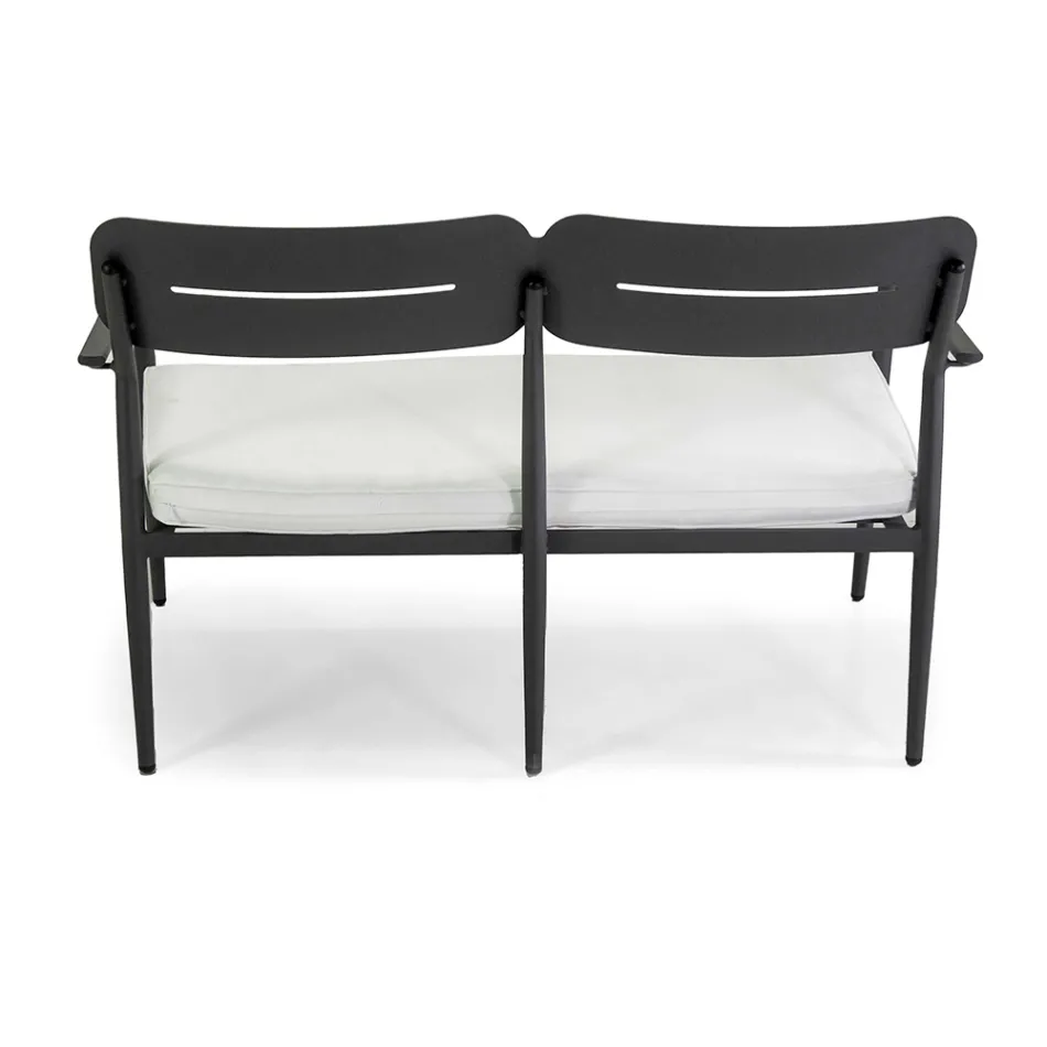 Havelounge lavet af aluminium med forskellige overflader - Souvenir Viadurini