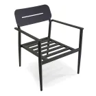 Havelounge lavet af aluminium med forskellige overflader - Souvenir Viadurini