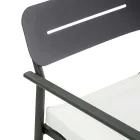 Havelounge lavet af aluminium med forskellige overflader - Souvenir Viadurini