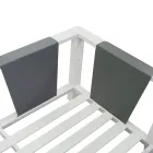 Havelounge lavet af aluminium - pastelfarver Viadurini