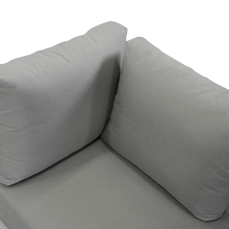 Havelounge lavet af aluminium - pastelfarver Viadurini