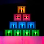 Cube lysende hylde Slide Open Cube moderne design lavet i Italien Viadurini