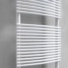 Lodret design Hydraulisk badeværelseshåndklædevarmer i stål 1013 W - Griffin Viadurini