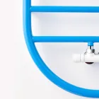 Design håndklædevarmer "All Round Bubble" i stål Fremstillet i Italien - Glat Viadurini