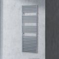 Elektrisk håndklædevarmer med 4 serier af vandrette elementer lavet i Italien - marengs