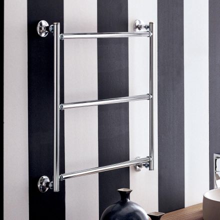 Elektrisk opvarmede chrome moderne design af Gaia Scirocco H Viadurini