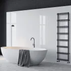 Hydraulisk håndklædevarmer med vertikale samlere Made in Italy - Ingefær Viadurini