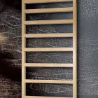 Hydraulisk håndklædevarmer med enkle linjer i stål Made in Italy - Pistacie Viadurini