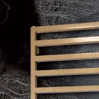 Hydraulisk håndklædevarmer med enkle linjer i stål Made in Italy - Pistacie Viadurini