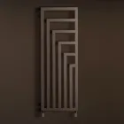 Hydraulisk håndklædevarmer i stål med moderne design lavet i Italien - Potentia Viadurini