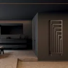 Hydraulisk håndklædevarmer i stål med moderne design lavet i Italien - Potentia Viadurini