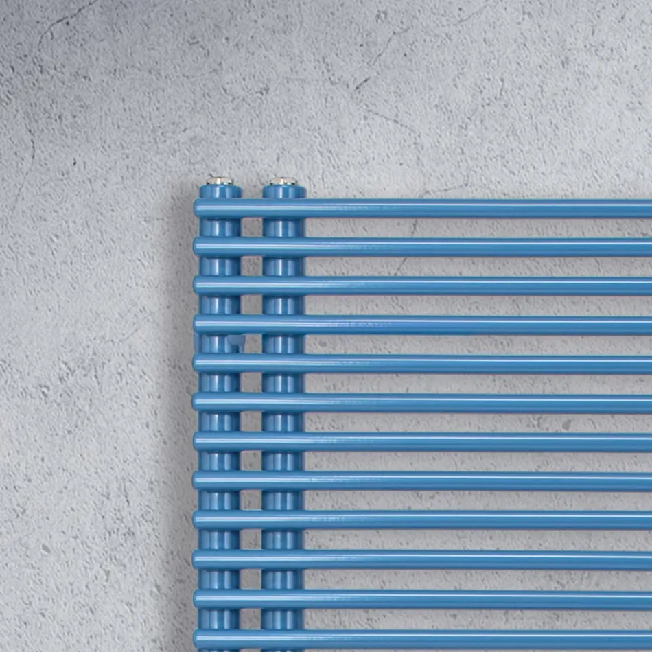 Håndklædevarmer i kulstofstål med hydraulisk system - Peanuts Viadurini