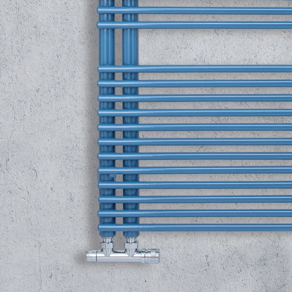Håndklædevarmer i kulstofstål med hydraulisk system - Peanuts Viadurini