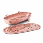 Bordskål til kobberpotter Lavet i Italien 45x23 cm - Mariaelena Viadurini