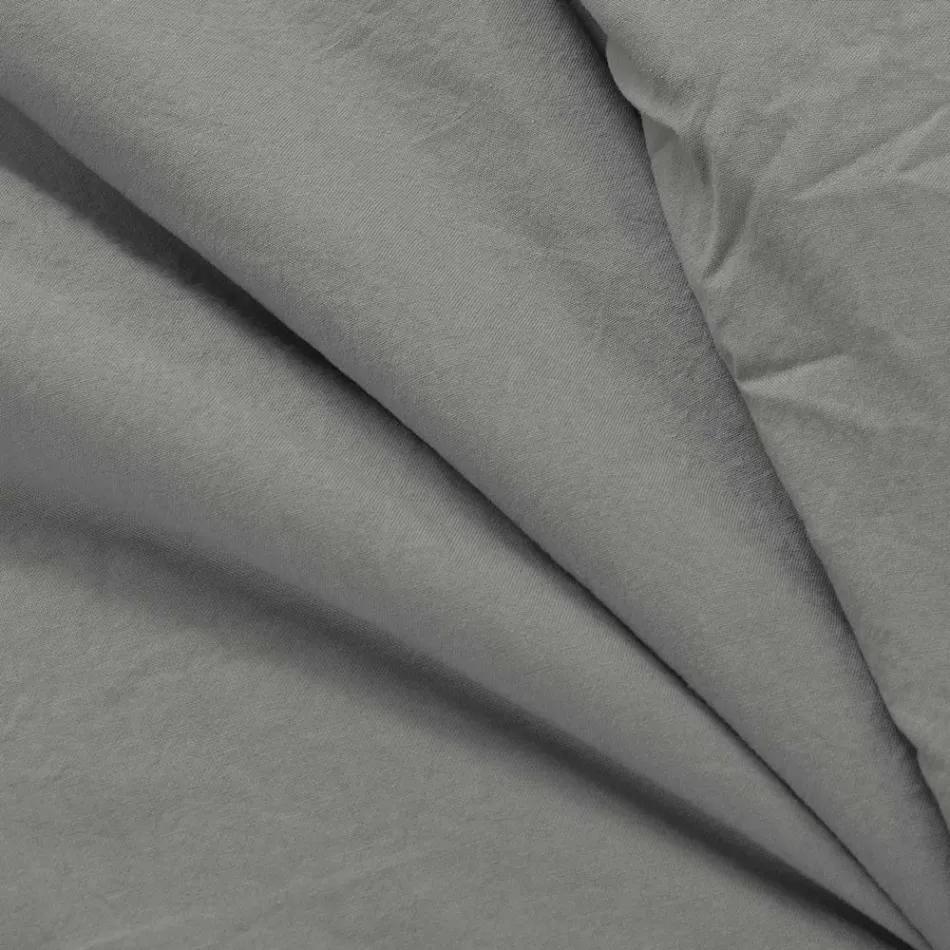 350 gr/m2 Dobbeltsengsvarmer i ren beklædningsfarvet bomuld - delikatesse Viadurini
