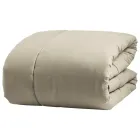 350 gr/m2 Dobbeltsengsvarmer i ren beklædningsfarvet bomuld - delikatesse Viadurini