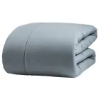 350 gr/m2 Dobbeltsengsvarmer i ren beklædningsfarvet bomuld - delikatesse Viadurini