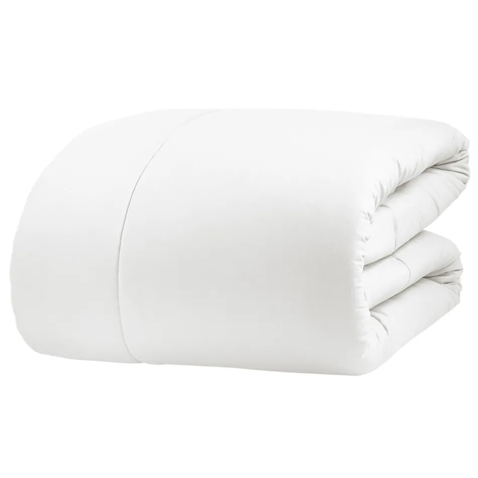 350 gr/m2 Dobbeltsengsvarmer i ren beklædningsfarvet bomuld - delikatesse Viadurini