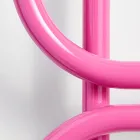 Elektrisk håndklædevarmerstige i farvet fladt stål lavet i Italien - kæde Viadurini